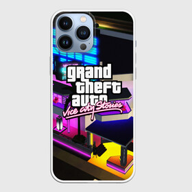 Чехол для iPhone 13 Pro Max с принтом GTA:VICE CITY в Екатеринбурге,  |  | gr | grand theft auto 2 | grand theft auto 3 | grand theft auto v | grand theft auto: san andreas | grand theft auto: vice city | gta 5 | gta online | gta v | город | игры