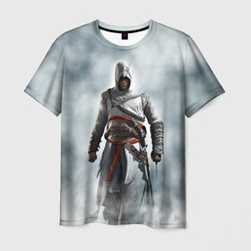 Мужская футболка 3D с принтом Assassin’s Creed в Екатеринбурге, 100% полиэфир | прямой крой, круглый вырез горловины, длина до линии бедер | asasins | creed | асасинс | ассасин | ассассинс | кредо | крид | криид