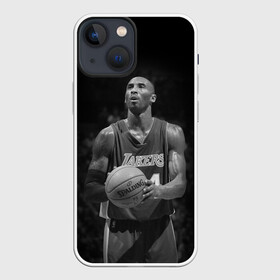 Чехол для iPhone 13 mini с принтом Коби Брайант в Екатеринбурге,  |  | bryant | kobe | kobe bryant | lakers | los angeles | los angeles lakers | nba | баскетбол | брайант | кобе | коби | коби брайант | лейкерс | лос анджелес | лос анджелес лейкерс | нба