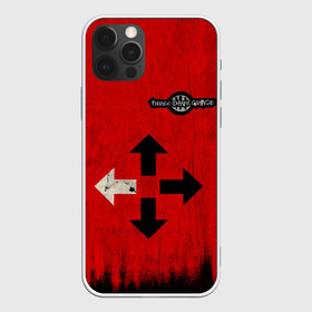 Чехол для iPhone 12 Pro Max с принтом THREE DAYS GRACE RED в Екатеринбурге, Силикон |  | rock | музыка | рок