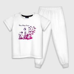 Детская пижама хлопок с принтом Three Days Grace в Екатеринбурге, 100% хлопок |  брюки и футболка прямого кроя, без карманов, на брюках мягкая резинка на поясе и по низу штанин
 | three days grace