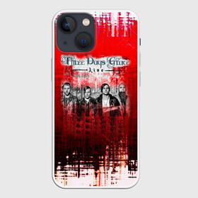 Чехол для iPhone 13 mini с принтом Three Days Grace в Екатеринбурге,  |  | days | grace | three | альтернативный | группа | метал | ню метал | пост гранж | рок | хард рок