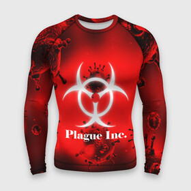 Мужской рашгард 3D с принтом PLAGUE INC. в Екатеринбурге,  |  | molecule | plague inc | абстракция | бактерии | вирус | клетки | медицина | микробы | молекулы | наука | нейрон | нейроны | планета | текстура | текстуры | формула