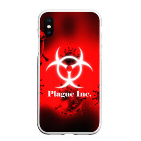 Чехол для iPhone XS Max матовый с принтом PLAGUE INC в Екатеринбурге, Силикон | Область печати: задняя сторона чехла, без боковых панелей | Тематика изображения на принте: molecule | plague inc | абстракция | бактерии | вирус | клетки | медицина | микробы | молекулы | наука | нейрон | нейроны | планета | текстура | текстуры | формула