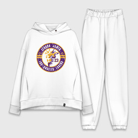 Женский костюм хлопок Oversize с принтом Lakers   LeBron James в Екатеринбурге,  |  | basketball | black | bryant | game | james | kobe | kobebryant | lakers | lebron | los angeles | mamba | nba | rip | slam dunk | баскетбол | баскетболист | брайант | браянт | джеймс | игрок | коби | леброн | лейкерс | лос анджеле