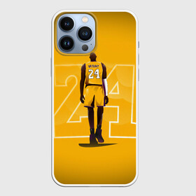 Чехол для iPhone 13 Pro Max с принтом Kobe Bryant в Екатеринбурге,  |  | Тематика изображения на принте: 24 | basketball | bryant | kobe | kobe bryant | kobe bryant 24 | lakers | los angeles lakers | mamba | баскетбол | кобе 24 | кобе брайант | кобе брайнт | коби брайант | коби брайн | лейкерс | номер 24