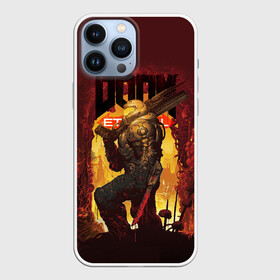 Чехол для iPhone 13 Pro Max с принтом Doom Eternal в Екатеринбурге,  |  | Тематика изображения на принте: doom | doom 2016 | doom 2020 | doom eternal | doomguy | дум | дум 2020 | дум вечен | дум етернал | дум этернал | думгай