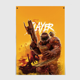 Постер Doom Slayer купить в Екатеринбурге