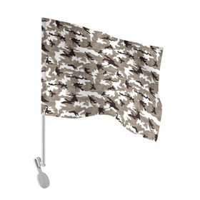 Флаг для автомобиля с принтом АРМЕЙСКИЙ СТИЛЬ в Екатеринбурге, 100% полиэстер | Размер: 30*21 см | 23 февраля | amel flags | camouflage | dazzle paint | province | provinces | день защитника отечества | камуфляж | маскировка | сокрытие