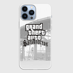 Чехол для iPhone 13 Pro Max с принтом GTA SanAndreas в Екатеринбурге,  |  | grand theft auto 2 | grand theft auto 3 | grand theft auto v | grand theft auto: san andreas | grand theft auto: vice city | gta 1 | gta 2 | gta 3 | gta 4 | gta 5 | gta online | gta v | город | игры