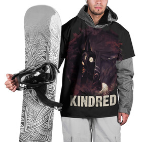 Накидка на куртку 3D с принтом Kindred в Екатеринбурге, 100% полиэстер |  | jinx | kda | league | lol | moba | pentakill | riot | rise | rus | skins | варвик | варус | воин | легенд | лига | лол | маг | стрелок | танк | чемпион
