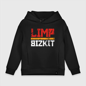 Детское худи Oversize хлопок с принтом LIMP BIZKIT в Екатеринбурге, френч-терри — 70% хлопок, 30% полиэстер. Мягкий теплый начес внутри —100% хлопок | боковые карманы, эластичные манжеты и нижняя кромка, капюшон на магнитной кнопке | Тематика изображения на принте: dj lethal | limp bizkit | rock | джон отто | лимп бизкит | майк смит | музыка | роб уотерс | рок | сэм риверс | терри бальзамо | уэс борланд | фред дёрст