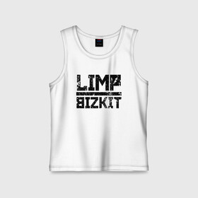 Детская майка хлопок с принтом LIMP BIZKIT LOGO | ЛИМП БИЗКИТ ЛОГО (Z) в Екатеринбурге,  |  | dj lethal | limp bizkit | rock | джон отто | лимп бизкит | майк смит | музыка | роб уотерс | рок | сэм риверс | терри бальзамо | уэс борланд | фред дёрст