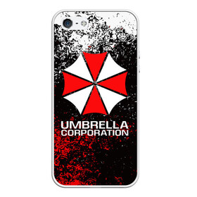 Чехол для iPhone 5/5S матовый с принтом UMBRELLA CORP в Екатеринбурге, Силикон | Область печати: задняя сторона чехла, без боковых панелей | ada wong | biohazard | leon | nemesis | project resistance | raccoon city | re2 | resident evil 2 | rpd | stars | umbrella | ада вонг | амбрелла | немесис | ужасы