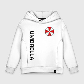 Детское худи Oversize хлопок с принтом UMBRELLA CORP(+спина) в Екатеринбурге, френч-терри — 70% хлопок, 30% полиэстер. Мягкий теплый начес внутри —100% хлопок | боковые карманы, эластичные манжеты и нижняя кромка, капюшон на магнитной кнопке | ada wong | biohazard | leon | nemesis | project resistance | raccoon city | re2 | resident evil 2 | rpd | stars | umbrella | ада вонг | амбрелла | немесис | ужасы