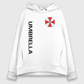 Женское худи Oversize хлопок с принтом UMBRELLA CORP(+спина) в Екатеринбурге, френч-терри — 70% хлопок, 30% полиэстер. Мягкий теплый начес внутри —100% хлопок | боковые карманы, эластичные манжеты и нижняя кромка, капюшон на магнитной кнопке | ada wong | biohazard | leon | nemesis | project resistance | raccoon city | re2 | resident evil 2 | rpd | stars | umbrella | ада вонг | амбрелла | немесис | ужасы