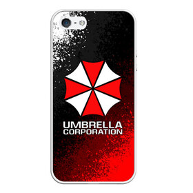 Чехол для iPhone 5/5S матовый с принтом UMBRELLA CORP в Екатеринбурге, Силикон | Область печати: задняя сторона чехла, без боковых панелей | ada wong | biohazard | leon | nemesis | project resistance | raccoon city | re2 | resident evil 2 | rpd | stars | umbrella | ада вонг | амбрелла | немесис | ужасы