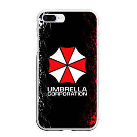 Чехол для iPhone 7Plus/8 Plus матовый с принтом UMBRELLA CORP в Екатеринбурге, Силикон | Область печати: задняя сторона чехла, без боковых панелей | ada wong | biohazard | leon | nemesis | project resistance | raccoon city | re2 | resident evil 2 | rpd | stars | umbrella | ада вонг | амбрелла | немесис | ужасы