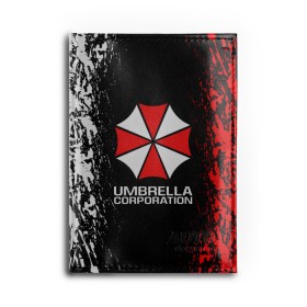 Обложка для автодокументов с принтом UMBRELLA CORP в Екатеринбурге, натуральная кожа |  размер 19,9*13 см; внутри 4 больших “конверта” для документов и один маленький отдел — туда идеально встанут права | ada wong | biohazard | leon | nemesis | project resistance | raccoon city | re2 | resident evil 2 | rpd | stars | umbrella | ада вонг | амбрелла | немесис | ужасы