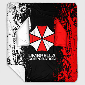 Плед с рукавами с принтом UMBRELLA CORP в Екатеринбурге, 100% полиэстер | Закругленные углы, все края обработаны. Ткань не мнется и не растягивается. Размер 170*145 | ada wong | biohazard | leon | nemesis | project resistance | raccoon city | re2 | resident evil 2 | rpd | stars | umbrella | ада вонг | амбрелла | немесис | ужасы