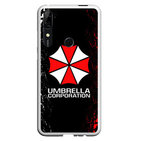 Чехол для Honor P Smart Z с принтом UMBRELLA CORP в Екатеринбурге, Силикон | Область печати: задняя сторона чехла, без боковых панелей | ada wong | biohazard | leon | nemesis | project resistance | raccoon city | re2 | resident evil 2 | rpd | stars | umbrella | ада вонг | амбрелла | немесис | ужасы