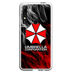 Чехол для Honor P Smart Z с принтом UMBRELLA CORP в Екатеринбурге, Силикон | Область печати: задняя сторона чехла, без боковых панелей | ada wong | biohazard | leon | nemesis | project resistance | raccoon city | re2 | resident evil 2 | rpd | stars | umbrella | ада вонг | амбрелла | немесис | ужасы