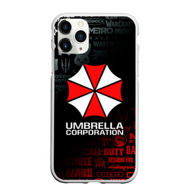 Чехол для iPhone 11 Pro матовый с принтом RESIDENT EVIL (UMBRELLA CORP) в Екатеринбурге, Силикон |  | ada wong | biohazard | leon | nemesis | project resistance | raccoon city | re | re3 | resident evil | resident evil 3 | rpd | stars | umbrella | ада вонг | амбрелла | немезис | ужасы