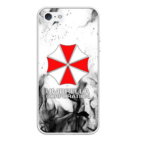 Чехол для iPhone 5/5S матовый с принтом UMBRELLA CORP в Екатеринбурге, Силикон | Область печати: задняя сторона чехла, без боковых панелей | ada wong | biohazard | leon | nemesis | project resistance | raccoon city | re2 | resident evil 2 | rpd | stars | umbrella | ада вонг | амбрелла | немесис | ужасы