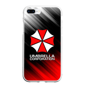 Чехол для iPhone 7Plus/8 Plus матовый с принтом UMBRELLA CORP в Екатеринбурге, Силикон | Область печати: задняя сторона чехла, без боковых панелей | ada wong | biohazard | leon | nemesis | project resistance | raccoon city | re2 | resident evil 2 | rpd | stars | umbrella | ада вонг | амбрелла | немесис | ужасы