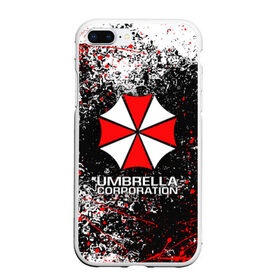 Чехол для iPhone 7Plus/8 Plus матовый с принтом UMBRELLA CORP в Екатеринбурге, Силикон | Область печати: задняя сторона чехла, без боковых панелей | ada wong | biohazard | leon | nemesis | project resistance | raccoon city | re2 | resident evil 2 | rpd | stars | umbrella | ада вонг | амбрелла | немесис | ужасы