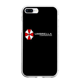 Чехол для iPhone 7Plus/8 Plus матовый с принтом Umbrella Corporation в Екатеринбурге, Силикон | Область печати: задняя сторона чехла, без боковых панелей | апокалипсис | зла | зомби | обитель | твирус