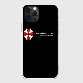 Чехол для iPhone 12 Pro с принтом Umbrella Corporation в Екатеринбурге, силикон | область печати: задняя сторона чехла, без боковых панелей | апокалипсис | зла | зомби | обитель | твирус