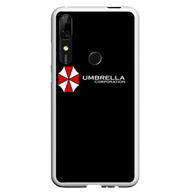 Чехол для Honor P Smart Z с принтом Umbrella Corporation в Екатеринбурге, Силикон | Область печати: задняя сторона чехла, без боковых панелей | Тематика изображения на принте: апокалипсис | зла | зомби | обитель | твирус