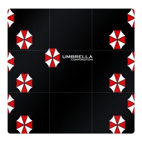 Магнитный плакат 3Х3 с принтом Umbrella Corporation в Екатеринбурге, Полимерный материал с магнитным слоем | 9 деталей размером 9*9 см | апокалипсис | зла | зомби | обитель | твирус