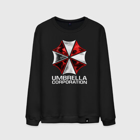 Мужской свитшот хлопок с принтом UMBRELLA CORP в Екатеринбурге, 100% хлопок |  | ada wong | biohazard | leon | nemesis | project resistance | raccoon city | re2 | resident evil 2 | rpd | stars | umbrella | ада вонг | амбрелла | немесис | ужасы