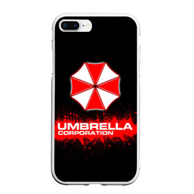 Чехол для iPhone 7Plus/8 Plus матовый с принтом Umbrella Corporation в Екатеринбурге, Силикон | Область печати: задняя сторона чехла, без боковых панелей | corporation | umbrella | umbrella corporation | амбрела | амбрелла корпорейшн | военная корпорация | корпорация | фармацевтическая корпорация