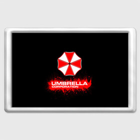 Магнит 45*70 с принтом Umbrella Corporation в Екатеринбурге, Пластик | Размер: 78*52 мм; Размер печати: 70*45 | corporation | umbrella | umbrella corporation | амбрела | амбрелла корпорейшн | военная корпорация | корпорация | фармацевтическая корпорация