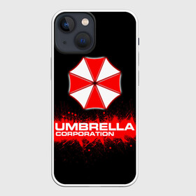 Чехол для iPhone 13 mini с принтом Umbrella Corporation в Екатеринбурге,  |  | corporation | umbrella | umbrella corporation | амбрела | амбрелла корпорейшн | военная корпорация | корпорация | фармацевтическая корпорация