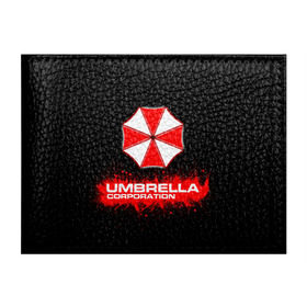 Обложка для студенческого билета с принтом Umbrella Corporation в Екатеринбурге, натуральная кожа | Размер: 11*8 см; Печать на всей внешней стороне | Тематика изображения на принте: corporation | umbrella | umbrella corporation | амбрела | амбрелла корпорейшн | военная корпорация | корпорация | фармацевтическая корпорация