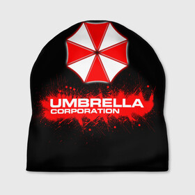 Шапка 3D с принтом Umbrella Corporation в Екатеринбурге, 100% полиэстер | универсальный размер, печать по всей поверхности изделия | corporation | umbrella | umbrella corporation | амбрела | амбрелла корпорейшн | военная корпорация | корпорация | фармацевтическая корпорация