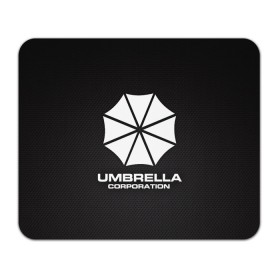 Коврик для мышки прямоугольный с принтом Umbrella Corporation в Екатеринбурге, натуральный каучук | размер 230 х 185 мм; запечатка лицевой стороны | corporation | umbrella | umbrella corporation | амбрела | амбрелла корпорейшн | военная корпорация | корпорация | фармацевтическая корпорация