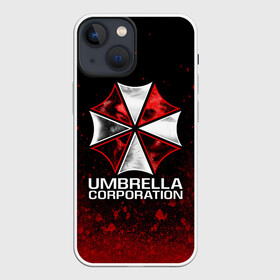 Чехол для iPhone 13 mini с принтом UMBRELLA CORP в Екатеринбурге,  |  | ada wong | biohazard | leon | nemesis | project resistance | raccoon city | re2 | resident evil 2 | rpd | stars | umbrella | ада вонг | амбрелла | немесис | ужасы