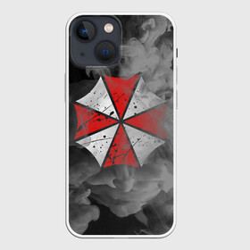 Чехол для iPhone 13 mini с принтом UMBRELLA CORP в Екатеринбурге,  |  | ada wong | biohazard | leon | nemesis | project resistance | raccoon city | re2 | resident evil 2 | rpd | stars | umbrella | ада вонг | амбрелла | немесис | ужасы