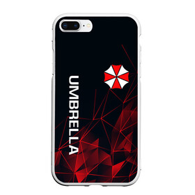 Чехол для iPhone 7Plus/8 Plus матовый с принтом UMBRELLA CORP в Екатеринбурге, Силикон | Область печати: задняя сторона чехла, без боковых панелей | ada wong | biohazard | leon | nemesis | project resistance | raccoon city | re2 | resident evil 2 | rpd | stars | umbrella | ада вонг | амбрелла | немесис | ужасы