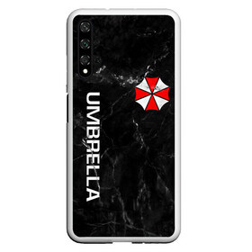 Чехол для Honor 20 с принтом UMBRELLA CORP в Екатеринбурге, Силикон | Область печати: задняя сторона чехла, без боковых панелей | ada wong | biohazard | leon | nemesis | project resistance | raccoon city | re2 | resident evil 2 | rpd | stars | umbrella | ада вонг | амбрелла | немесис | ужасы