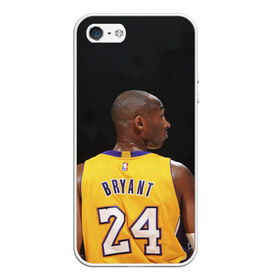 Чехол для iPhone 5/5S матовый с принтом Kobe Bryant в Екатеринбурге, Силикон | Область печати: задняя сторона чехла, без боковых панелей | angeles | basketball | bean | black mamba | bryant | kobe | lakers | los | nba | sport | usa | баскетбол | бин | брайант | коби | лейкерс | лос анджелес | нба | сша | черная мамба