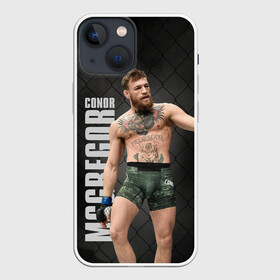 Чехол для iPhone 13 mini с принтом Конор МакГрегор в Екатеринбурге,  |  | conor | conor mcgregor | mcgregor | mma | notorious | the notorious | ufc | боец | бои без правил | бокс | конор | конор макгрегор | макгрегор | микс файт | мма