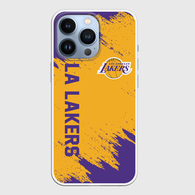 Чехол для iPhone 13 Pro с принтом LA LAKERS в Екатеринбурге,  |  | america | basketball | kobe bryant | la | la lakers | lakers | los angeles lakers | nba | usa | баскетбол | кобе брайант | лос анджелес лейкерс | нба | сша