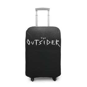 Чехол для чемодана 3D с принтом The Outsider в Екатеринбурге, 86% полиэфир, 14% спандекс | двустороннее нанесение принта, прорези для ручек и колес | king | outsider | stephen | stephen king | кинг | книга | роман | сериал | стивен | стивен кинг | чужак