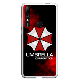 Чехол для Honor P Smart Z с принтом UMBRELLA CORP в Екатеринбурге, Силикон | Область печати: задняя сторона чехла, без боковых панелей | biohazard | biohazard 7 | crocodile | fang | game | hand | monster | new umbrella | resident evil | resident evil 7 | umbrella | umbrella corp | umbrella corporation | zombie | обитель